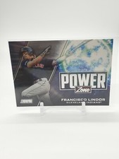 2020 TOPPS STADIUM CLUB FRANCISCO LINDOR POWER ZONE CARD #PZ-16 INDIANS, METS