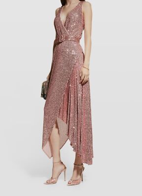 open lace back dress Scala 61334 Sequins Strappy Back Long Prom Gown main image 1
