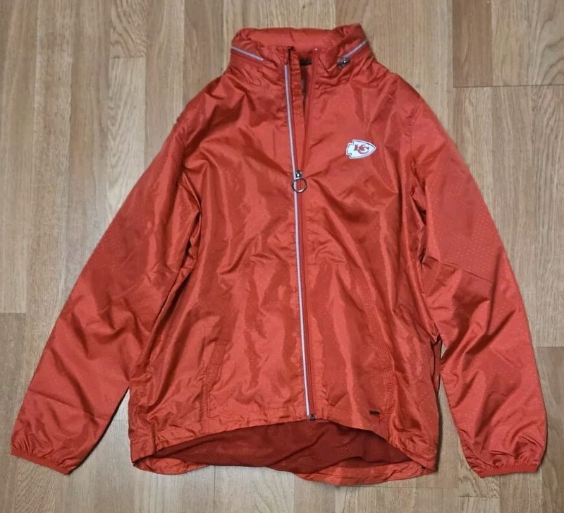 Kansas City Chiefs NFL MSX Women's Full-Zip Windbreaker
