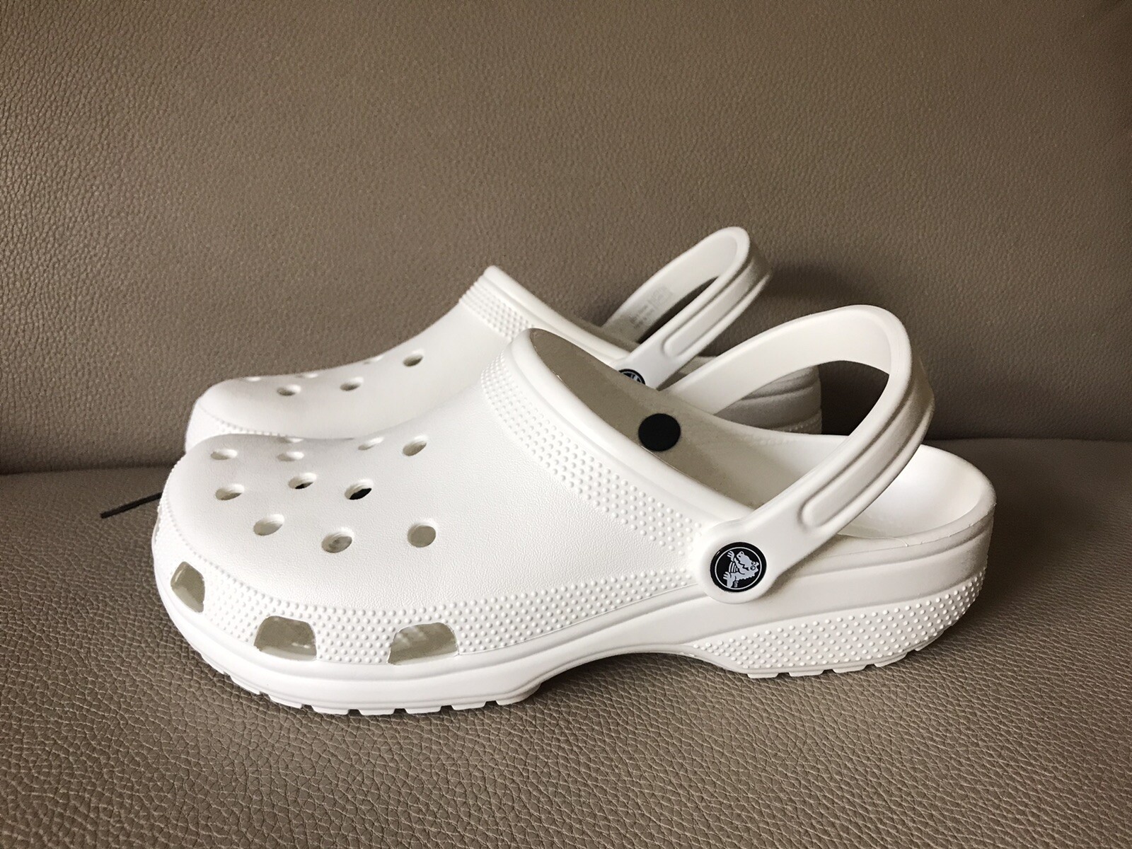 white crocs men size 10