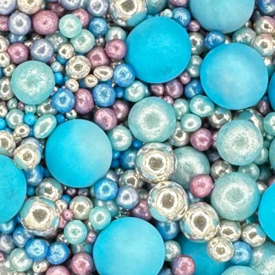 Scrumptious - Pearls Mix Twinkle Mermaid 30g - Essbar Cake Topper Streusel 6486