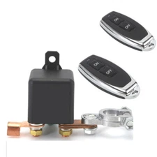 12V 120A Car Power Battery Disconnect Cut Off Switch With Wireless Dual Remote