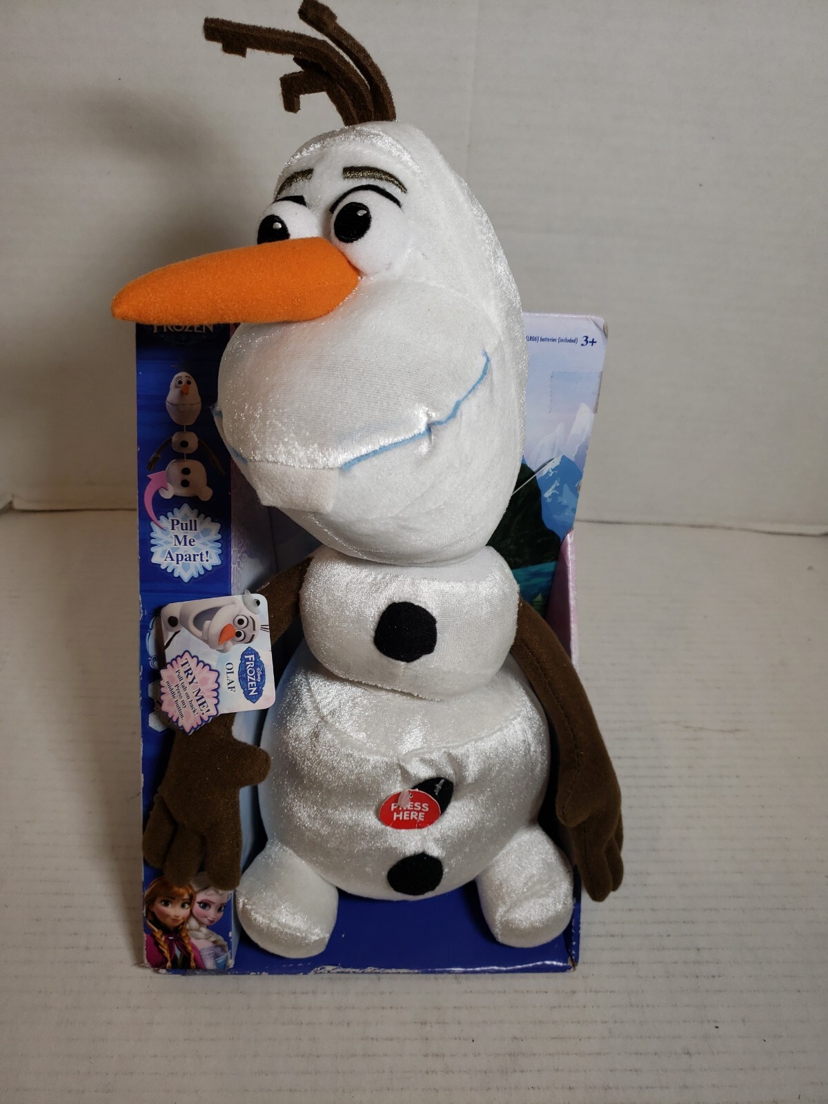 talking olaf plush