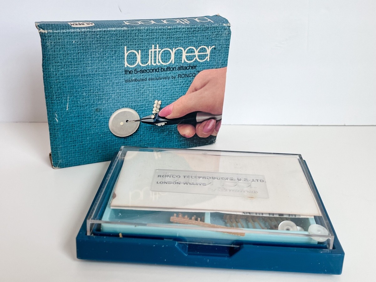 Button Buttoner Industrial Buttoneer