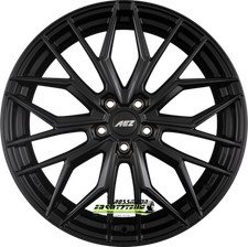 AEZ Porto black matt 9x20 ET40 - LK5/108 ML63.4 Felge Alu