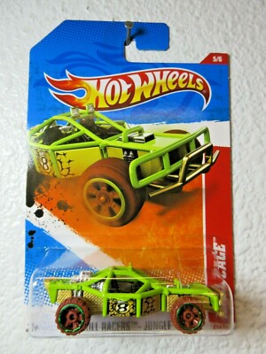 Light Green 2011 THRILL RACERS Hot Wheels ROLL CAGE 215 /244