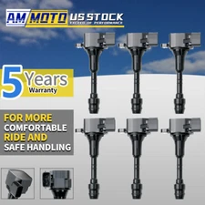 Set of 6 Ignition Coil For Nissan Altima Maxima Quest Murano 3.5L V6 UF349 C1406