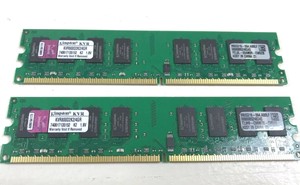 Kingston technology valueram 4gb ddr 2pcs 2-6400 800mhz kvr800d2k2/4g (740617135152)