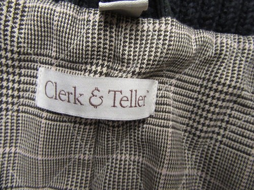 VINTAGE CLERK & TELLER LEATHER TRENCH COAT JACKET SIZE UK XL - Picture 19 of 22