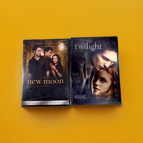 Twilight (2008) & New Moon (2009) DVDs - Sealed Brand New - Both Films, 2-Pack
