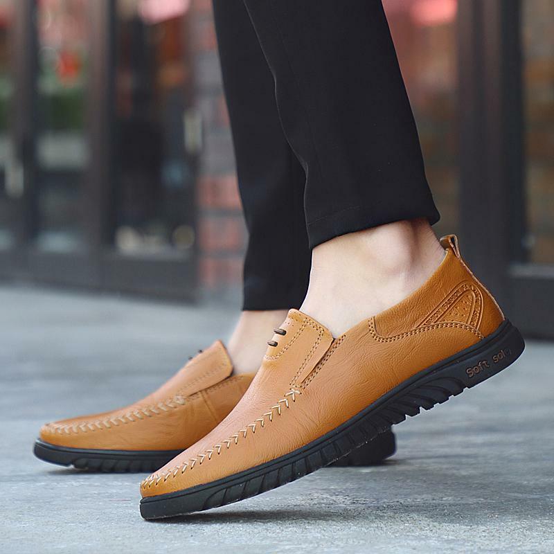 Leisure Mens Slip-On Oxfords Loafers 