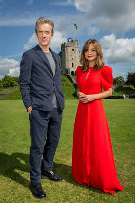 jenna coleman red dress PS