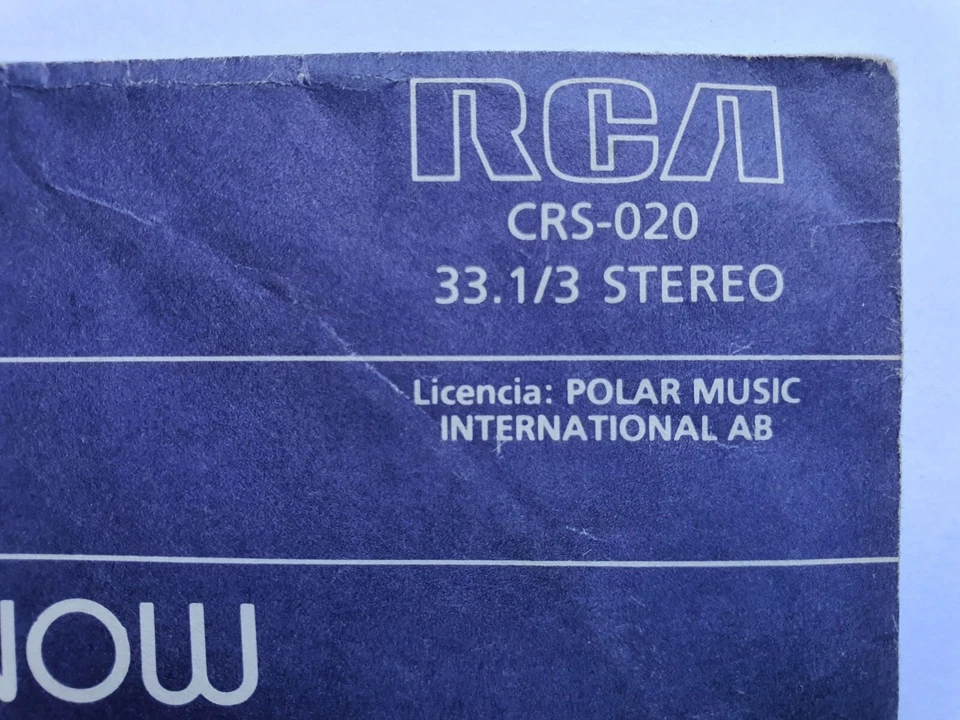ABBA VOULEZ-VOUS 1979 UNIQ BLUE-TINTED PS 331/3 RPM MEGARARE CHILEAN PRS - Image 3 of 4