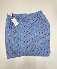 Caribbean Roundtree  Yorke Men  s Popsicle Pale Swim Trunks 7  Shorts 4XB NWT