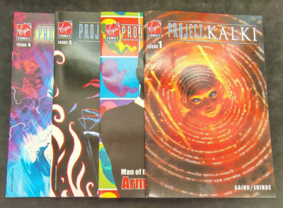 Project: Kalki #1-4 virgin comics 2008