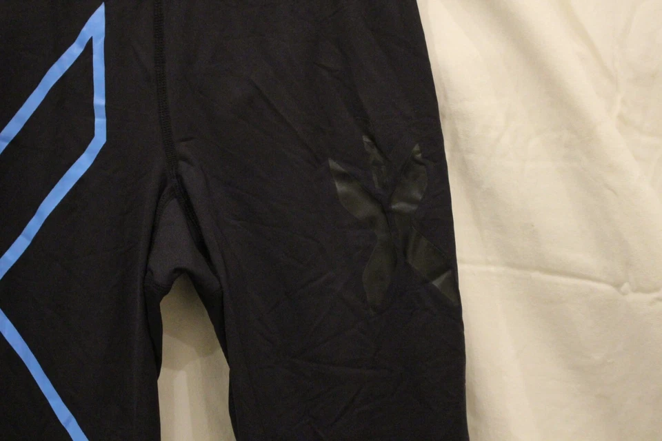 2XU Tights Women's Size XS XSMALL BLACK/BLUE NEW NO TAGS - Image 3 of 4