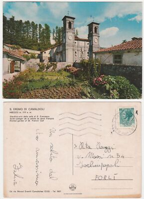 S. HERMITAGE OF CAMALDOLI - AREZZO - GARDEN GARDEN GARDEN OF THE CELL OF S.FRANCESCO -19000