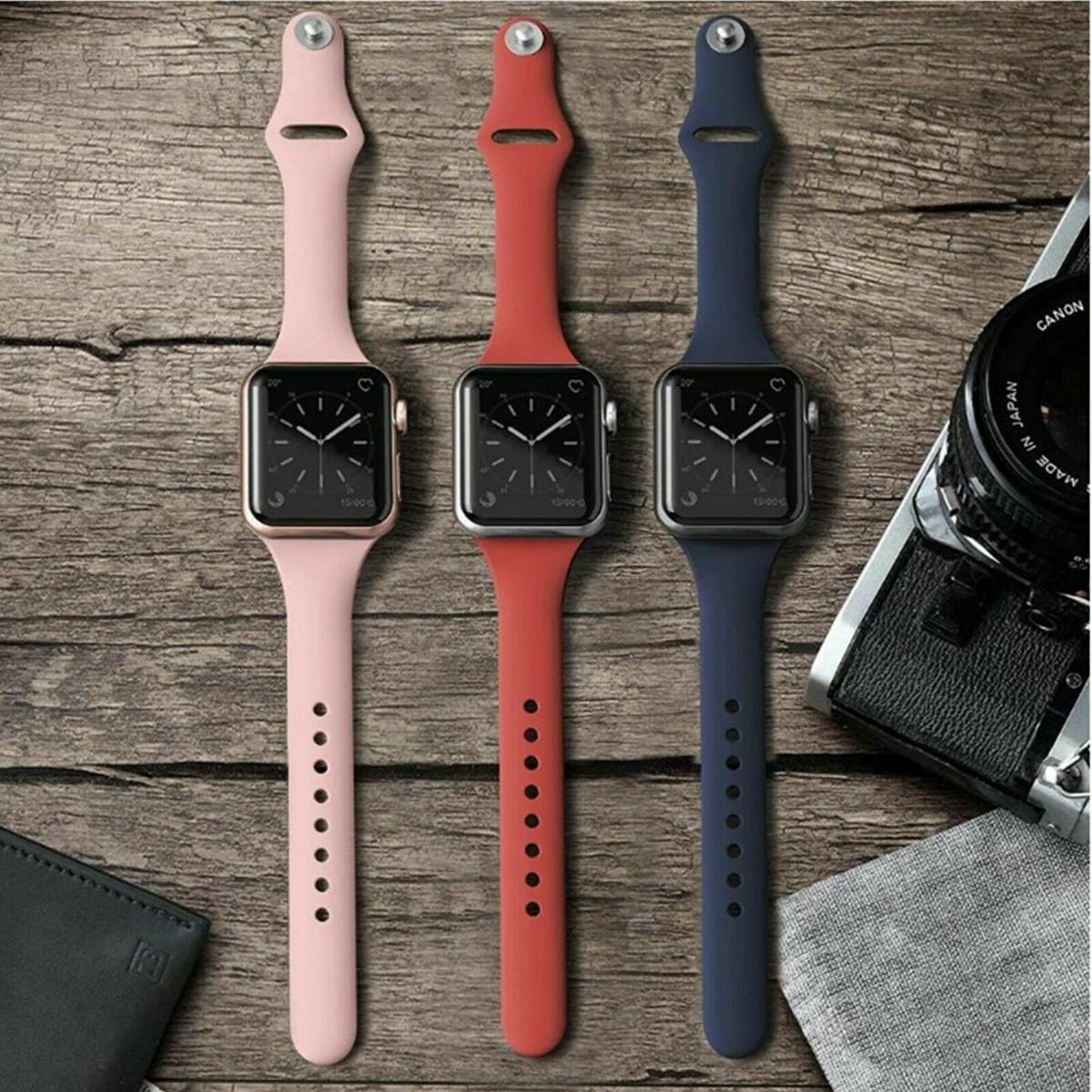 For Apple Watch Series 38/40/42/44mm Silicone Sports