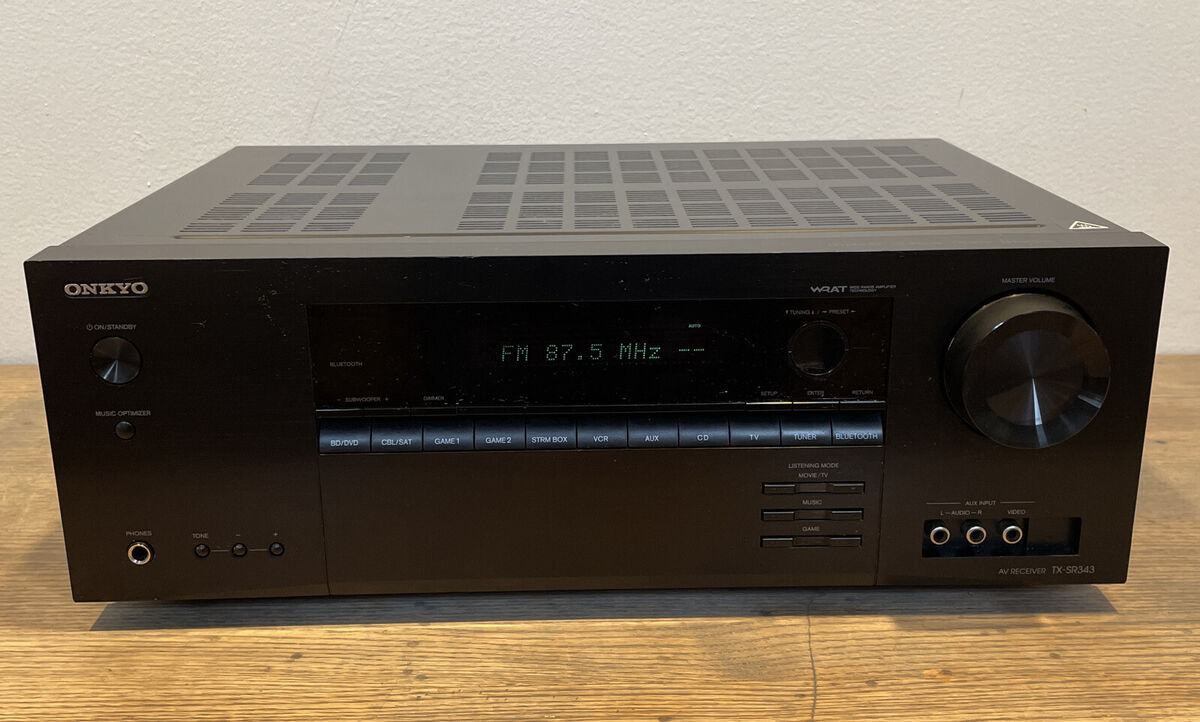 ONKYO 弾ん TX-SR343 AVレシーバー 5.1ch Bluetooth ONKYO 弾ん TX-SR343 AVレシーバー 5.1ch Bluetooth