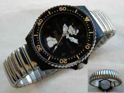 Citizen Vega Popeye 2038-392990 50m 80s Diver-style Quartz 37.5mm