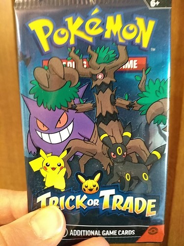 Sealed Pokémon Pack Trick Or Trade Sealed New Lot 19 - Picture 2 of 5