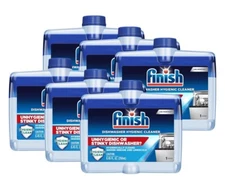 6 Pk Finish Dual Action Dishwasher Cleaner Fight Grease & Limescale Fresh 8.45oz