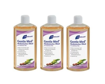 3 x Meditrade Gentle Med® Ölbad 500 ml Pflegebad Badeöl Duschöl Hautschutz