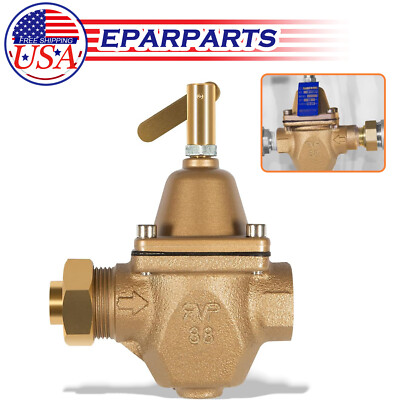 #ad For Watts 1 2quot; Brass Boil Water Pressure Regulator 1156F B1156F S1156F $84.85