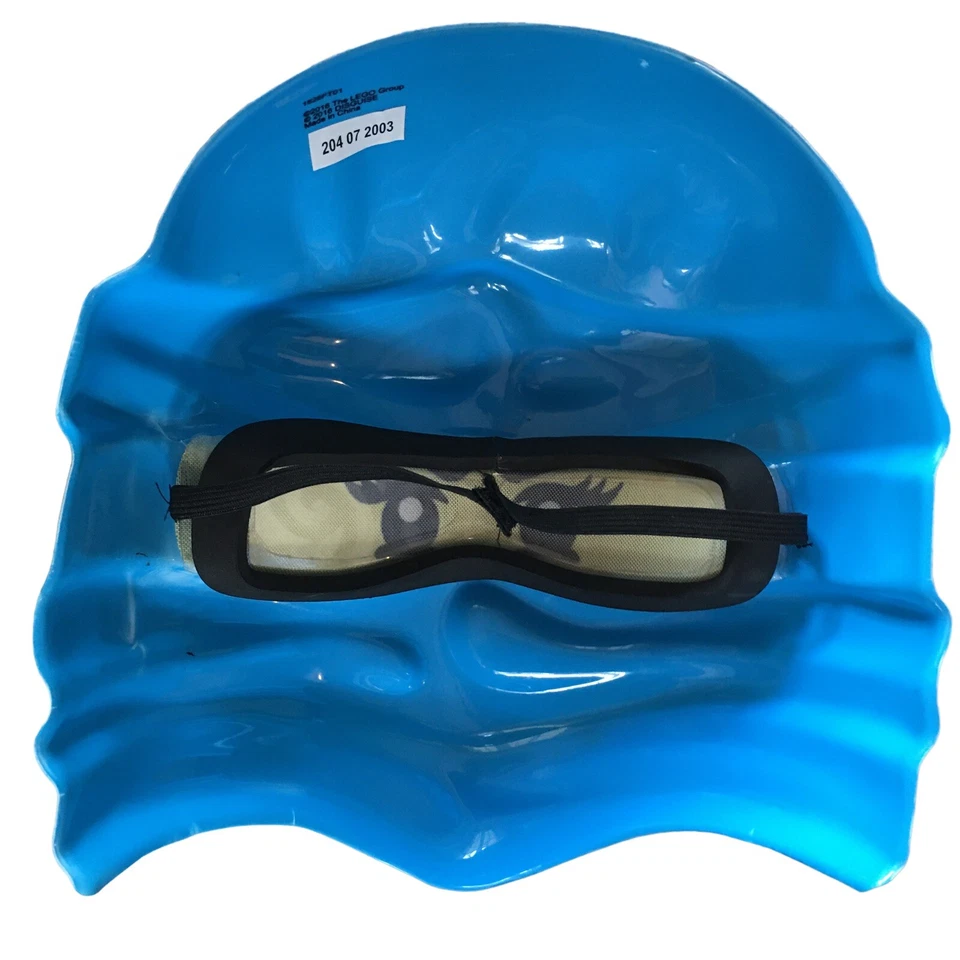 Máscara fantasia azul Halloween disfarce Lego Ninago 2016 - Imagem 2 de 4
