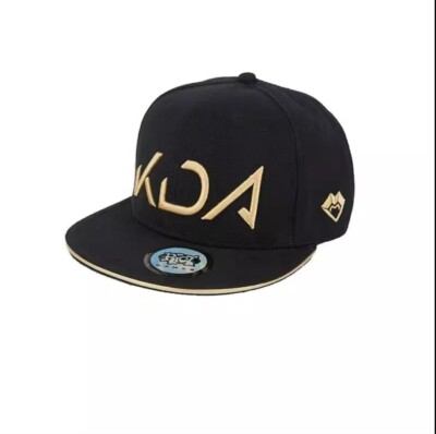 Game LOL Official League of Legends K/DA Akali Black Baseball Cap Embroidery Hat