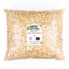 Organic Blanched Almonds 5kg - Forest Whole Foods