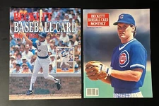 Two Beckett Baseball Card Monthly-Chicago Cubs-Mark Grace & Ryan Sandberg
