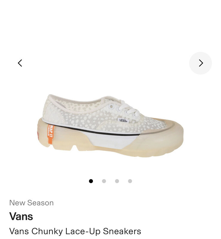 Vans Modular Sneakers Rubber Attachable Sole ONLY Size  display picture 3