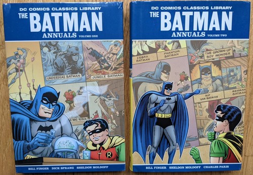 DC Comics Classics Library: The Batman Annuals Volumes 1-2 HC Hardcover ...