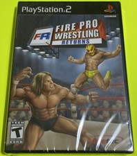 RESEALED PS2 Fire Pro Wrestling Returns for Sony PlayStation 2, 2007