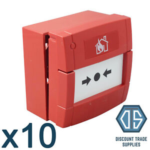 KAC Fire Alarm Conventional Manual Call Point Back Box Included