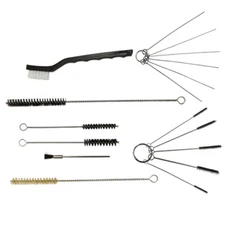 HVLP Paint Spray Gun Cleaning Maintenance Kit 17 Pc Brush & Wire Cleaner