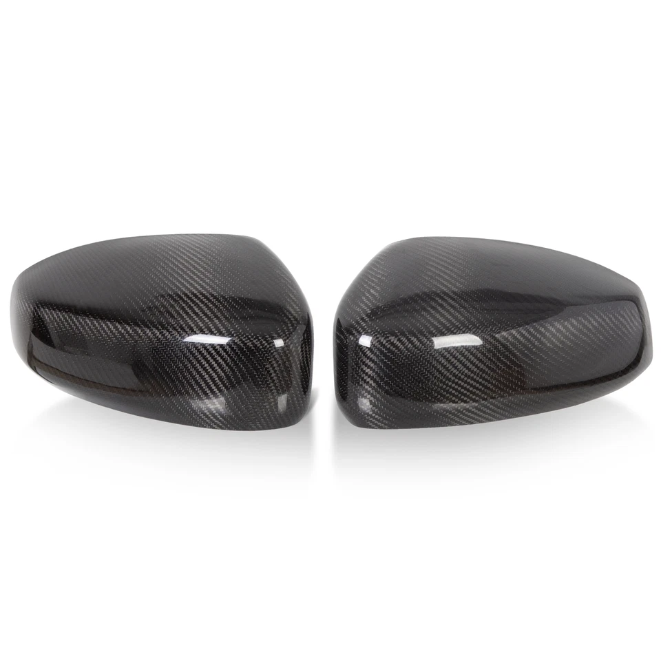 Par de tapas de espejo retrovisor de fibra de carbono para Infiniti G35 Coupé 2003 2004-2007 Foto 3 de 4