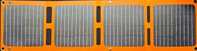 Faltbares Solar Panel 30W ( 18V/1,62 A max ) wasserdicht, IP67 Powerstation NEU