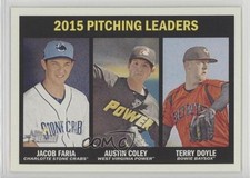 2016 Heritage Minor League Edition Jacob Faria Austin Coley Terry Doyle #198 3d5