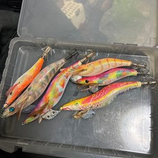 7-piece set of 3.5 size fishing lures, squid fishing, Japanese flying squid