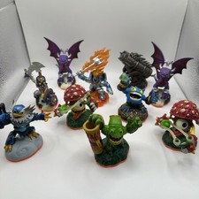 Skylanders Lot 10 Figures Chop Chop Ignitor Pop Fizz Cynder 