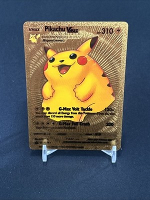 Pokemon Pikachu VMAX HP310 Promo Gold Foil #57/56 NM | eBay