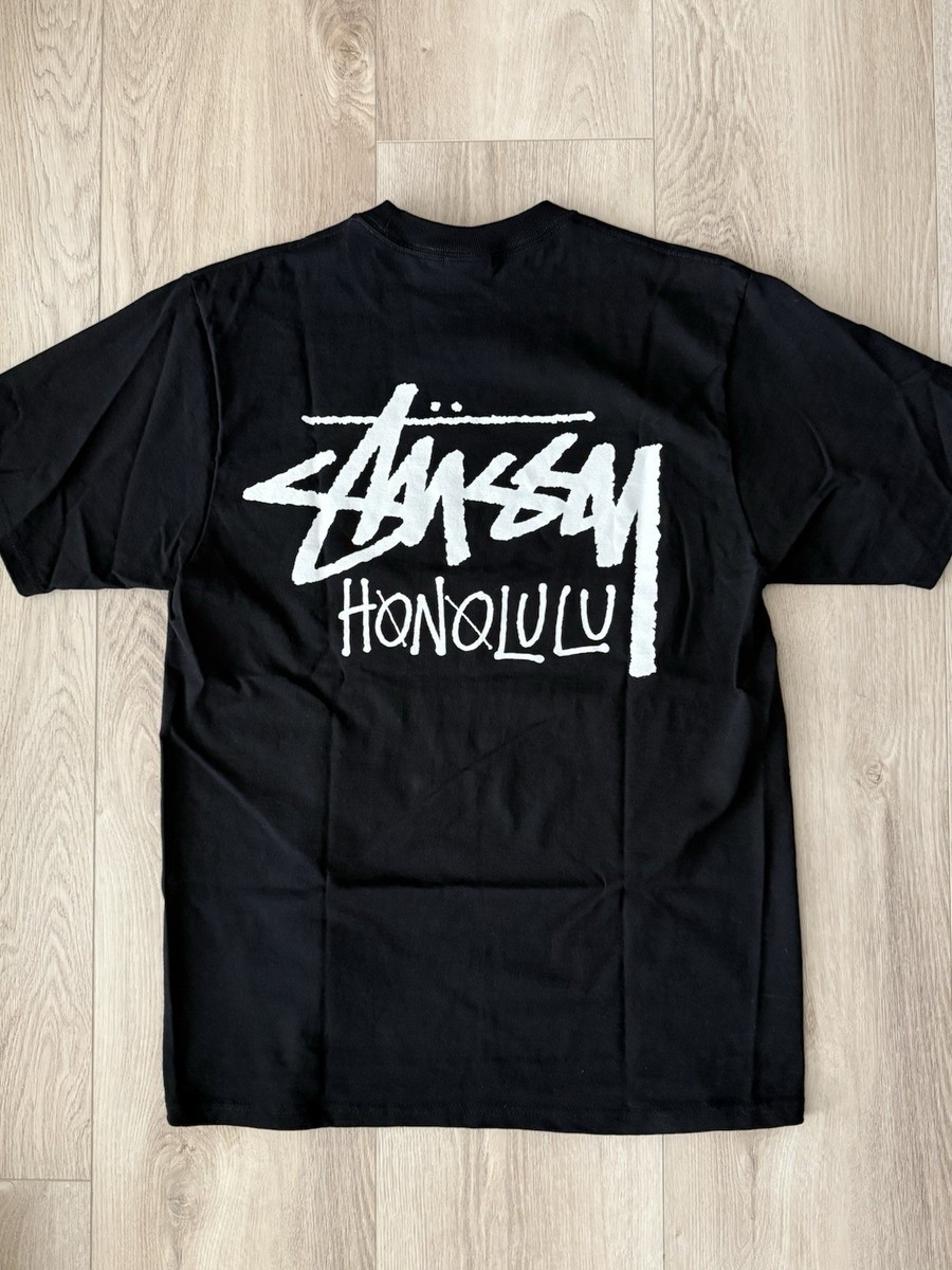 Stussy Chapter Tee T-Shirt Honolulu Size Medium - Black | eBay