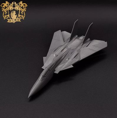 3D Printed 1/144 US F-14 Tomcat fighter aircraft Unpainted Model