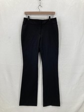 Ann Taylor Pants Womens 6 Black Curvy Fit Flare Leg Stretch Dress Work Career