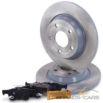 ATEC BREMSSCHEIBEN VOLL Ø271 + BREMSBELÄGE HINTEN FÜR FORD FOCUS 4 AB BJ 18