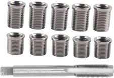 Spark Plug Thread Repair Kit M10x1.0 Bolt M12x1.0 Tap Stainless Steel Repair K Spark Plug Thread Repair Kit M10x1.0 Bolt M12x1.0 Tap Stainless Steel Repair K