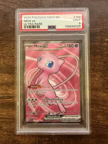 2023 Pokemon SVP EN 151 Ultra Premium Collection #053 Mew ex PSA 9 MINT