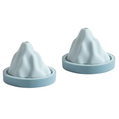  2 stücke Kreative DIY Cube Form Schnee Mountain Mold Easy Release Mold